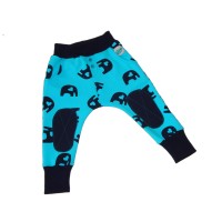 Dětské tepláky se sníženým sedem