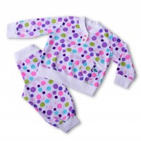 Dívčí flanelové pyžamo